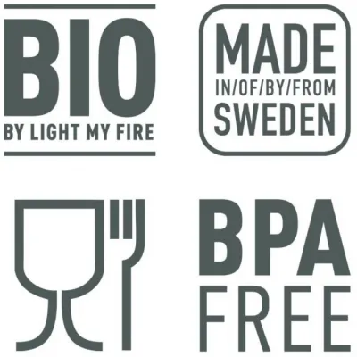 Ложка Light My Fire Spork Original BIO bulk, Musty Yellow (LMF 2412410200) - 4 - Robinzon.ua