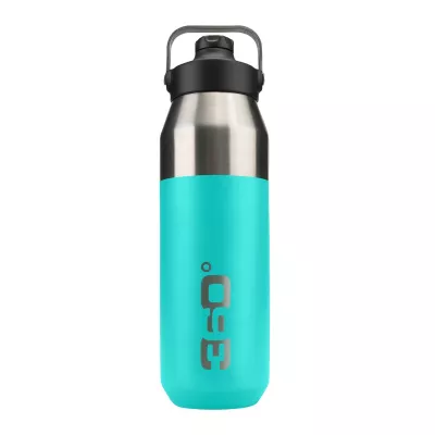 Vacuum Insulated Stainless Steel Bottle with Sip Cap бутылка (1,0 L, Turquoise) - Robinzon.ua