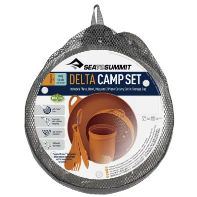 Набор посуды Delta Camp Set Grey от Sea to Summit (STS ADSETGY) - 2 - Robinzon.ua