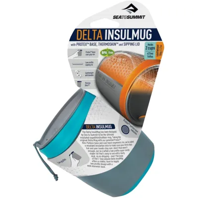 Кружка з кришкою Delta Insulmug Pacific Blue, 473 мл від Sea to Summit (STS ADINMUGPB) - 1 - Robinzon.ua