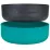 DeltaLight Bowl Set набір посуду (Pacific Blue/Charcoal, L) - Robinzon.ua