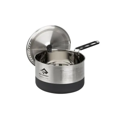 Каструля з розкладною ручкою Sigma Pot Black/Siver, 3700 мл від Sea to Summit (STS APOTSIG3.7L) - 5 - Robinzon.ua