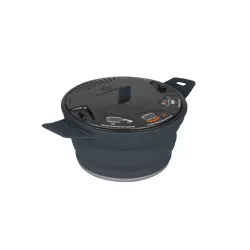 X-Pot кастрюля с алюминиевым дном (Charcoal, 2.8 L) - Robinzon.ua