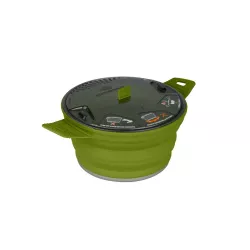X-Pot кастрюля с алюминиевым дном (Olive, 2.8 L) - Robinzon.ua
