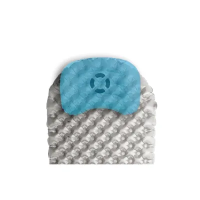 Надувная подушка Sea To Summit Aeros Ultralight Pillow Deluxe, 14х56х36см, Aqua (STS APILULDLXAQ) - 4 - Robinzon.ua