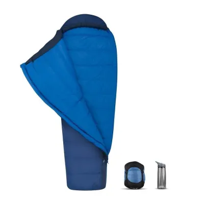 Trek TKI Regular Wide 2019 спальник (Bright Blue/Denim, Left Zip) - 2 - Robinzon.ua