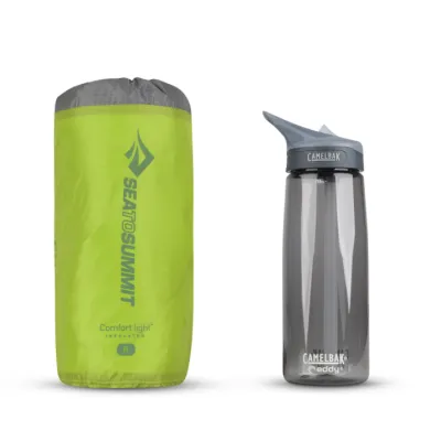 Надувний килимок Sea to Summit Comfort Light Insulated Mat 2020, 201х64х6.3см, Green (STS AMCLINS_L) - 4 - Robinzon.ua