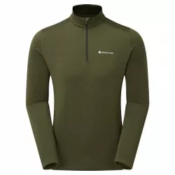 Кофта мужская Montane Dart Thermo Zip Neck, Kelp Green, M (5056237064082) - Robinzon.ua