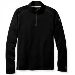 Термофутболка мужская Smartwool Merino 150 Baselayer 1/4 Zip Black, р.S (SW 14070.001-S) - Robinzon.ua