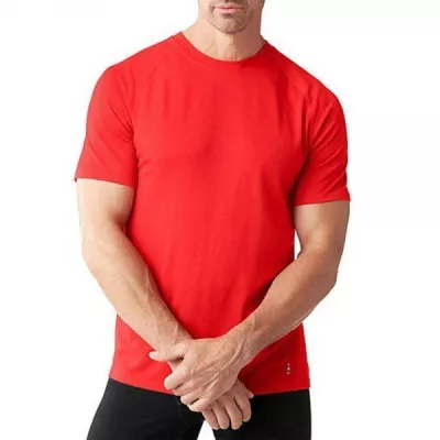 Футболка мужская Smartwool Merino 150 Baselayer Short Sleeve Fire Red, р.M (SW 14041.673-M) - Robinzon.ua