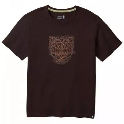 Men's Merino 150 Le Tigre Tee футболка мужская (Sumatra Brown, S) - Robinzon.ua