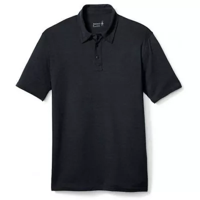 Футболка чоловіча Smartwool Merino 150 Logo Tee Black, р. S (SW 16059.001-S) - Robinzon.ua