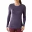 Термофутболка жіноча Smartwool NTS Mid 250 Crew Purple Heather, р.M (SW SS224.285-M) - Robinzon.ua