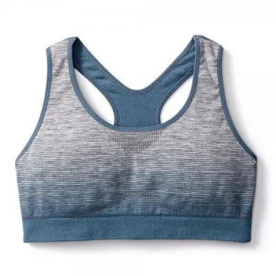 Бра Smartwool PhD Seamless Racerback Bra Dark Blue Steel, р.XS (SW 16024.292-XS) - Robinzon.ua