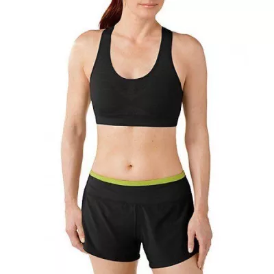 Топ женский Smartwool PhD Seamless Racerback Bra Black, р.S (SW SO160.001-S) - Robinzon.ua