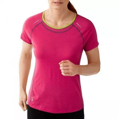 Футболка женская Smartwool PhD Ultra Light Short Sleeve Bright Pink, р.XS (SW SO134.684-XS) - Robinzon.ua