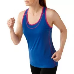 Майка жіноча Smartwool PhD Ultra Light Tank Bright Blue, р. XS (SW SO133.378-XS) - Robinzon.ua