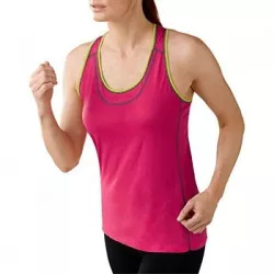 Майка жіноча Smartwool PhD Ultra Light Tank Bright Pink, р.M (SW SO133.684-M) - Robinzon.ua