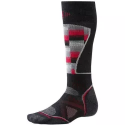 Шкарпетки чоловічі Smartwool PhD Ski Medium Pattern Black/Red, р. XL (SW SW018.626-XL) - Robinzon.ua