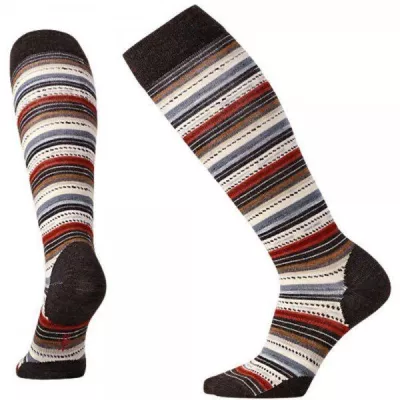 Носки женские Smartwool Margarita Knee High Chestnut, р.M (SW 10044.207-M) - Robinzon.ua