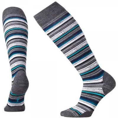 Носки женские Smartwool Margarita Knee High Medium Gray, р.M (SW 10044.052-M) - Robinzon.ua