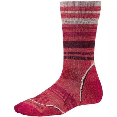 Шкарпетки жіночі Smartwool PhD Outdoor Light Pattern Crew Hibiscus, р. s (SW SW083.486-S) - Robinzon.ua