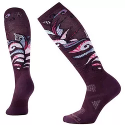 Носки женские Smartwool PhD Ski Medium Pattern Bordeaux, р.M (SW 15018.590-M) - Robinzon.ua