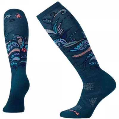 Шкарпетки жіночі Smartwool PhD Ski Medium Pattern Deep Sea Coral, р. M (SW 15018.340-M) - Robinzon.ua