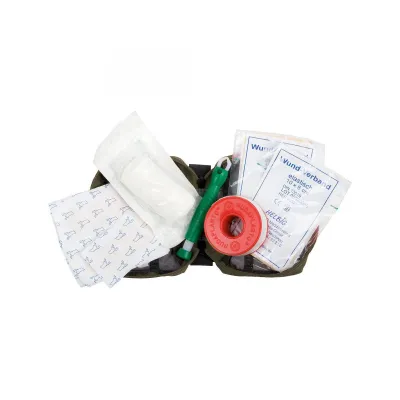 Аптечка заповнена Tasmanian Tiger First Aid Mini, Olive (TT 7301.331) - 4 - Robinzon.ua