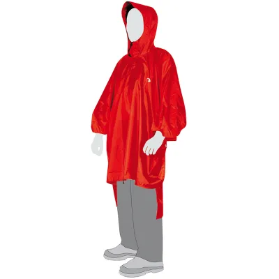 Дождевик-пончо Tatonka Poncho 1 XS-S, Red (TAT 2799.015) - 1 - Robinzon.ua