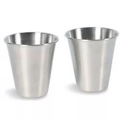 Shot Cup Set набор металлических рюмок(Silver) - Robinzon.ua