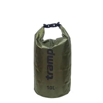 Гермомешок Tramp PVC Diamond Rip-Stop оливковый 10л - 3 - Robinzon.ua