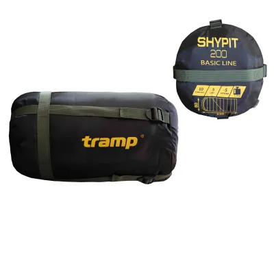 Спальний мішок Tramp Shypit 200 ковдра з капюш правий olive 220/80 UTRS-059R - 3 - Robinzon.ua