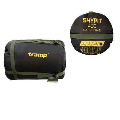 Спальний мішок Tramp Shypit 400 ковдра з капюш правий olive 220/80 UTRS-060R - 4 - Robinzon.ua