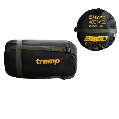 Спальный мешок Tramp Shypit 400XL одеяло з капюш правый olive 220/100 UTRS-060L - 3 - Robinzon.ua