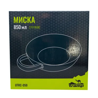 Миска Tramp нержавіюча з ручкою UTRC-050 - 1 - Robinzon.ua