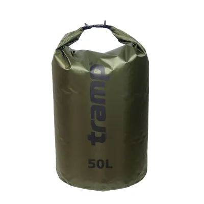Гермомешок Tramp PVC Diamond RipStop оливковый 50л - 3 - Robinzon.ua