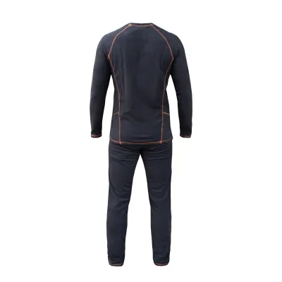 Термобілизна чоловіча Tramp Microfleece комплект (футболка+штани) UTRUM-020-black-3XL - 2 - Robinzon.ua