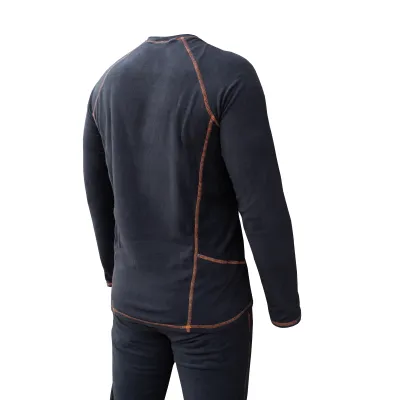 Термобілизна чоловіча Tramp Microfleece комплект (футболка+штани) UTRUM-020-black-3XL - 4 - Robinzon.ua