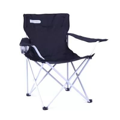 Туристичне розкладне крісло Spokey Angler 84x54x81 см Чорне (s0259) - Robinzon.ua