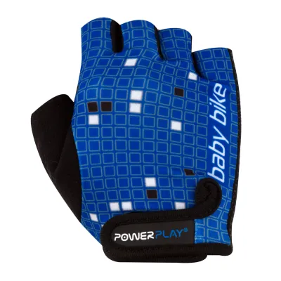 Велорукавички PowerPlay 5451 XS Синьо-білі (5451_XS_Blue-White) - 5 - Robinzon.ua