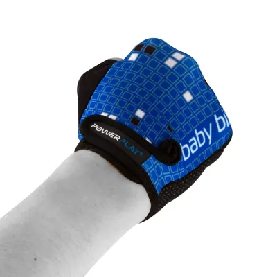 Велорукавички PowerPlay 5451 XS Синьо-білі (5451_XS_Blue-White) - 2 - Robinzon.ua