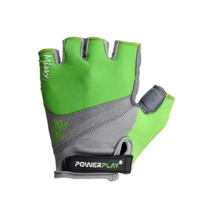 Велорукавички PowerPlay 5277 D XS Зеленые (5277D_XS_Green) - 1 - Robinzon.ua