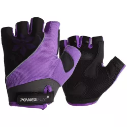 Велорукавички PowerPlay 5281 D XS Фіолетові (5281D_XS_Purple) - Robinzon.ua