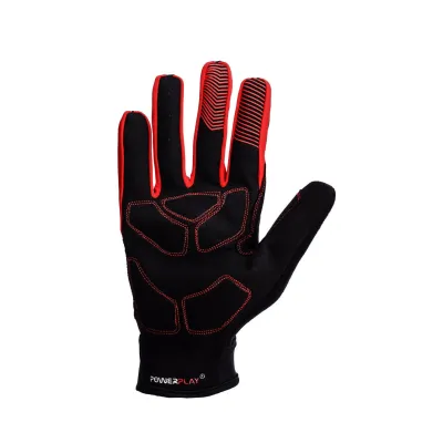 Велорукавички PowerPlay 6607 L Черно-Красные (PP_6607_L_Red/Black) - 2 - Robinzon.ua