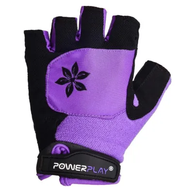Велорукавички PowerPlay 5284 XS Фіолетові (5284_XS_Purple) - 1 - Robinzon.ua
