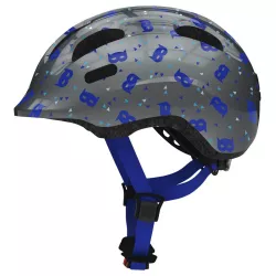 Велосипедний дитячий шолом ABUS SMILEY 2.1 S Blue Mask (818028) - Robinzon.ua