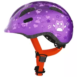 Велосипедний дитячий шолом ABUS SMILEY 2.0 M Purple Star (725692) - Robinzon.ua