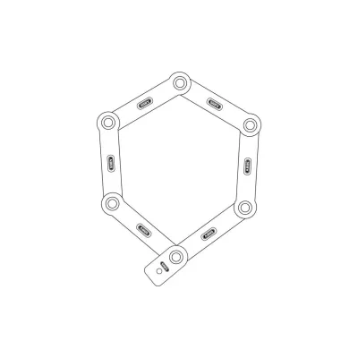 Велозамок ABUS 6055/60 Mini Bordo Lite Black (780608) - 1 - Robinzon.ua