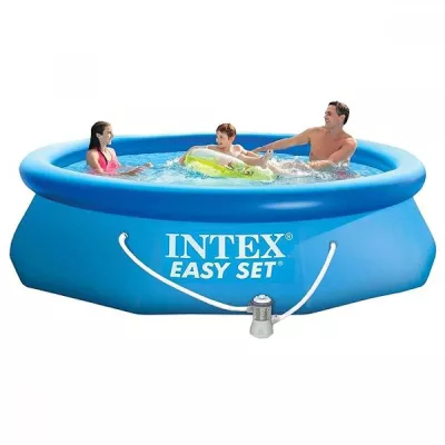 Бассейн надувной с насосом Intex Easy Set Pool 28122 305х76 Blue - Robinzon.ua